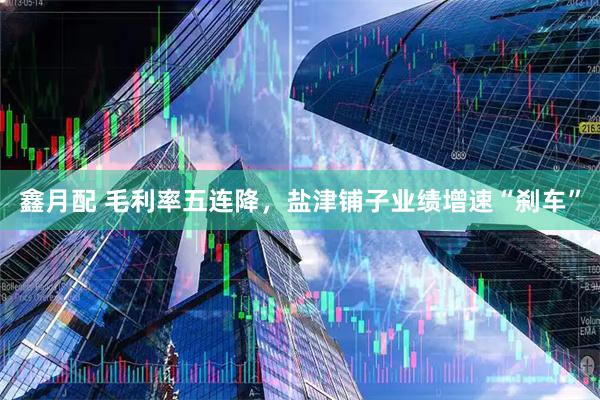 鑫月配 毛利率五连降，盐津铺子业绩增速“刹车”
